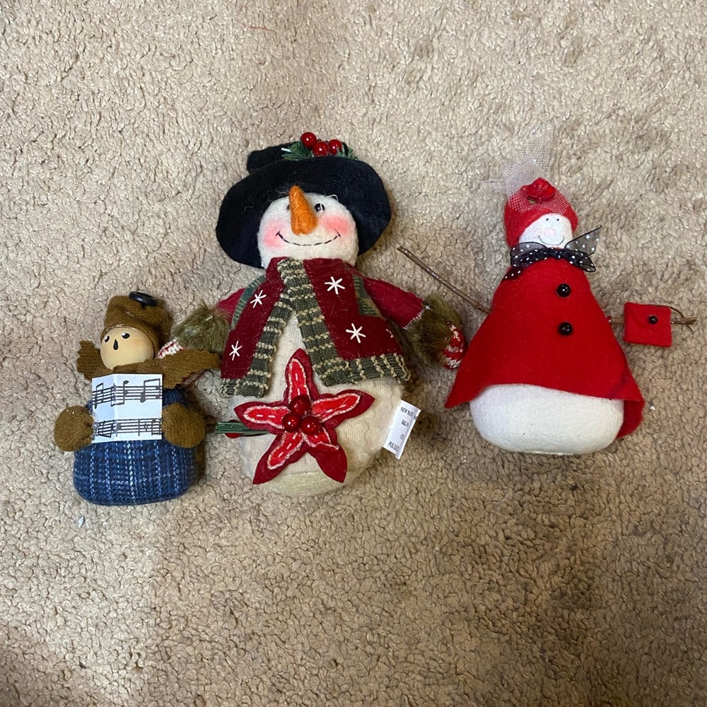 Festive Snowman Ornaments